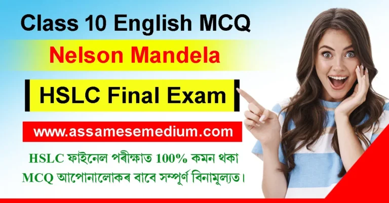 Read more about the article Class 10 English Chapter 2 MCQ |  Nelson Mandela MCQ
