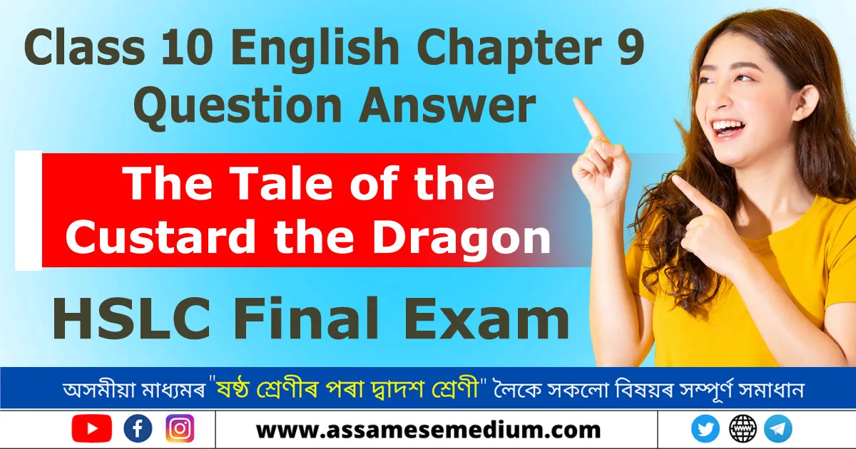 Read more about the article Class 10 English Chapter 9 Question Answer | The Tale of the Custard the Dragon